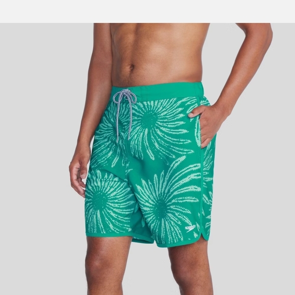 Speedo Other - Speedo Men's Burst Green Swim Shorts